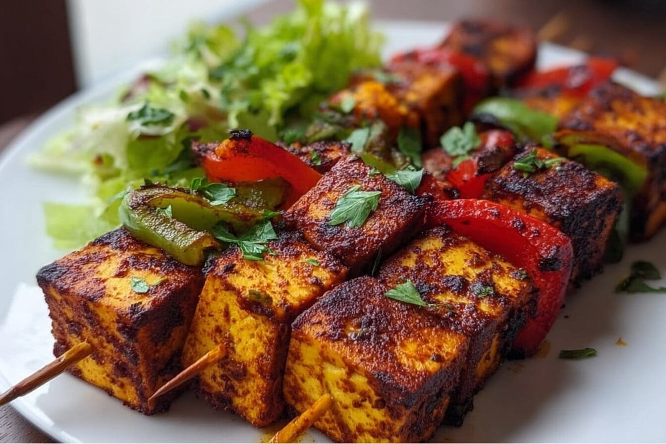 Middle Eastern Tofu Kebabs