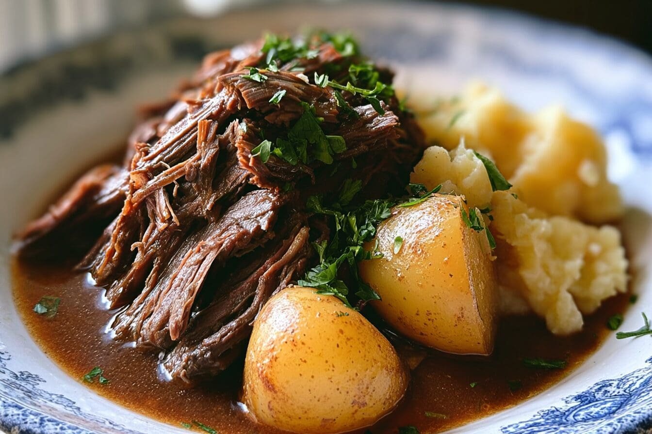 Mississippi Pot Roast Recipe With Tender Juicy Flavor 6 Mississippi Pot Roast