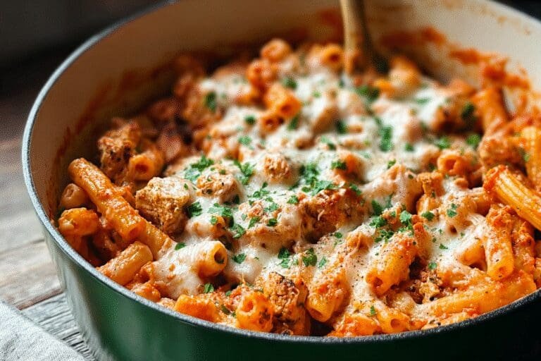 One Pot Chicken Parmesan Pasta 75.Png