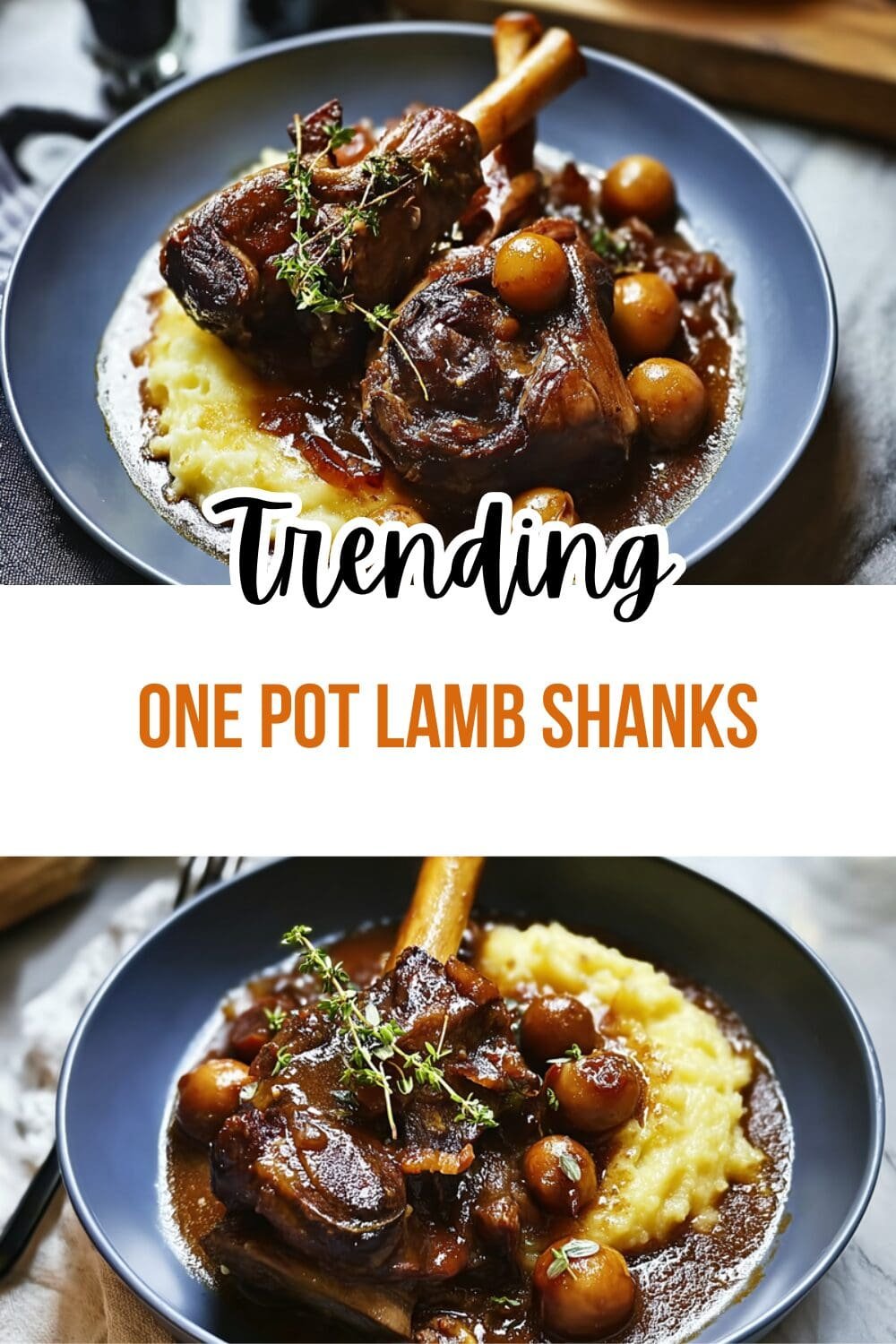 One Pot Lamb Shanks