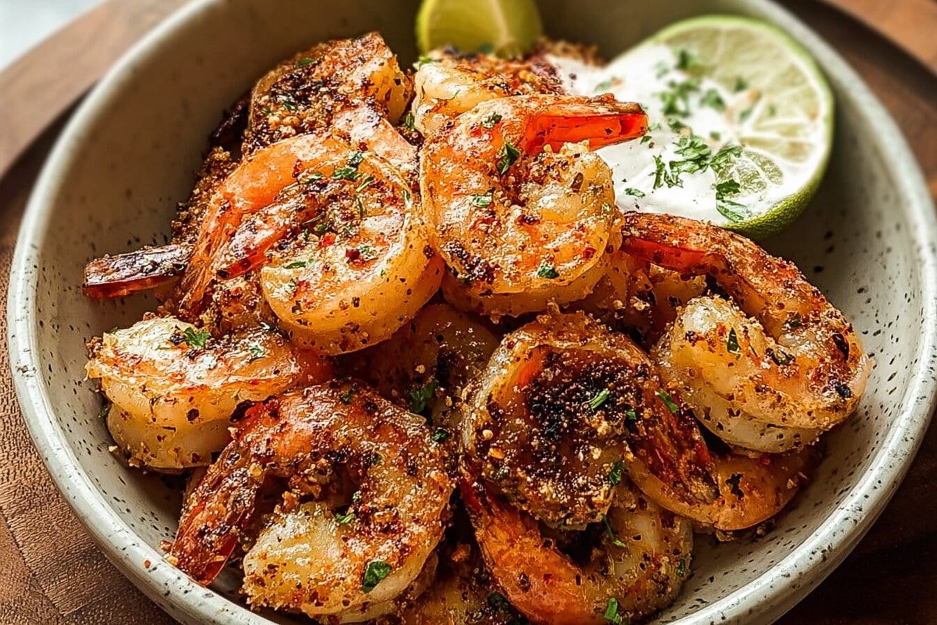 Pan Seared Shrimp