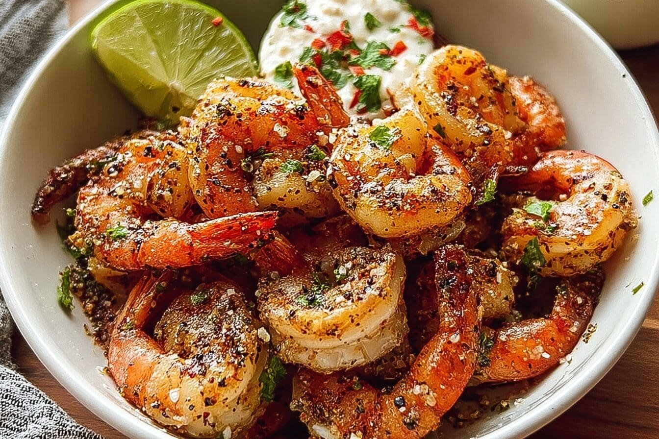 Pan Seared Shrimp