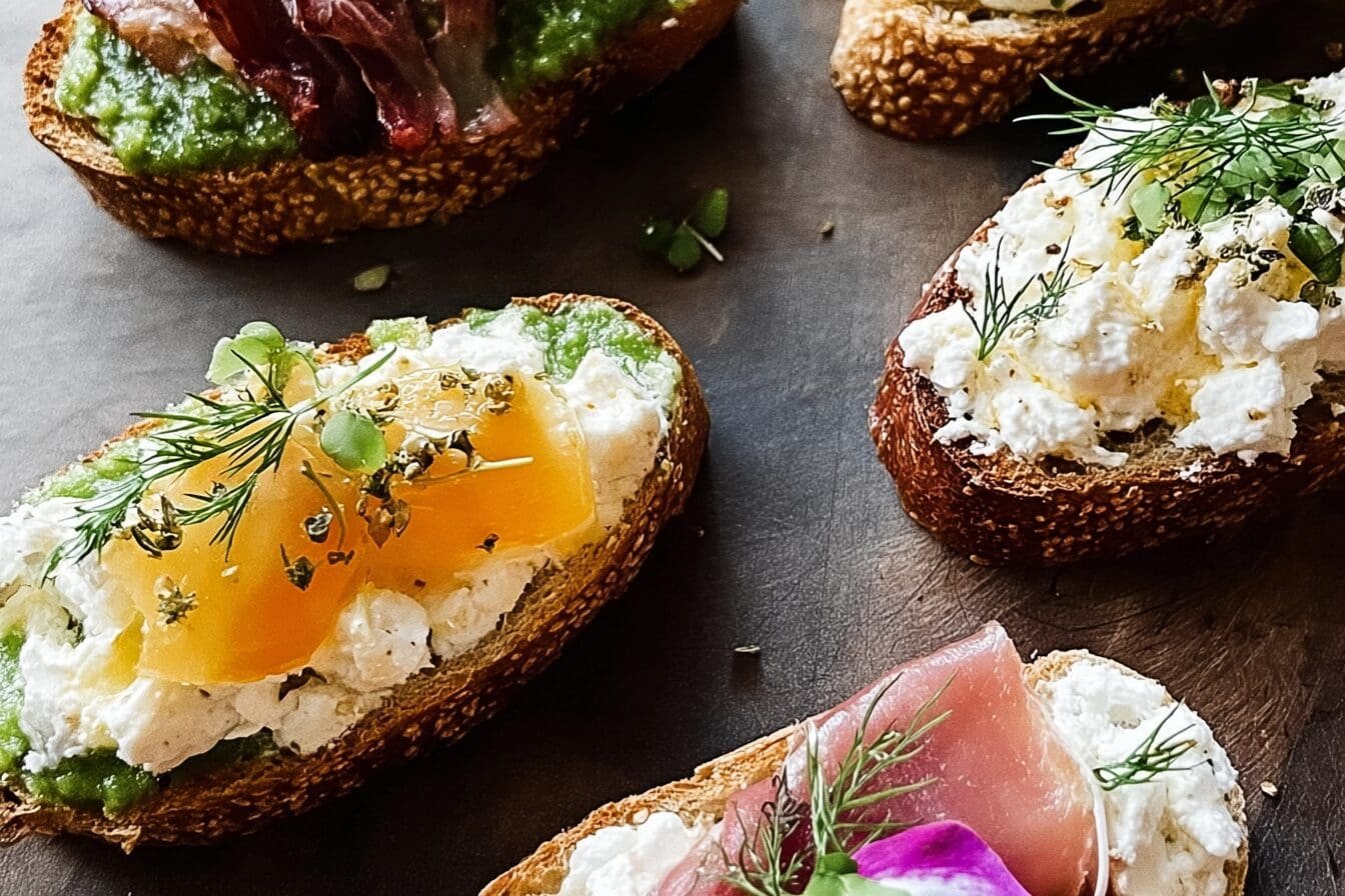 Party Tartines