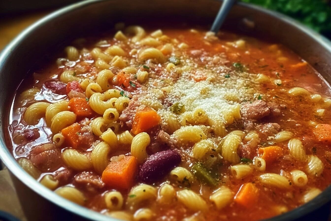 Pasta E Fagioli Soup Recipe With Hearty Beans And Tender Pasta 6 Pasta Fagioli Soup