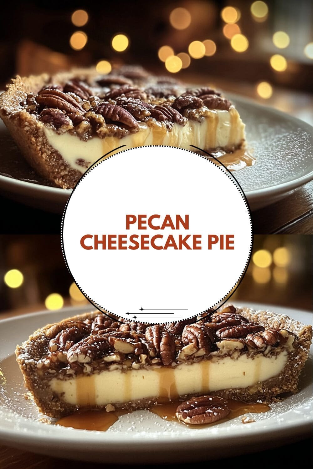 Pecan Cheesecake Pie