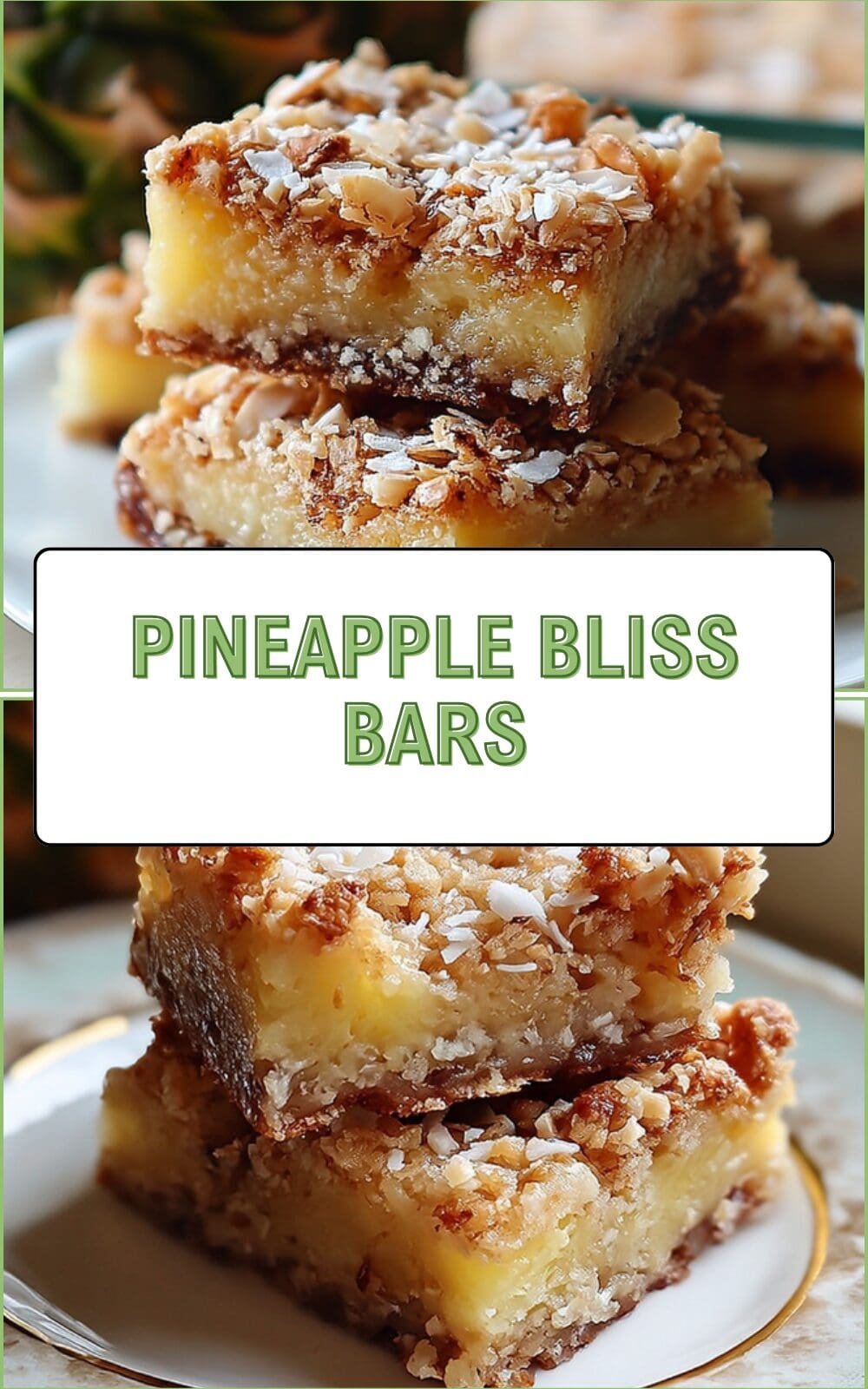 Pineapple Bliss Bars