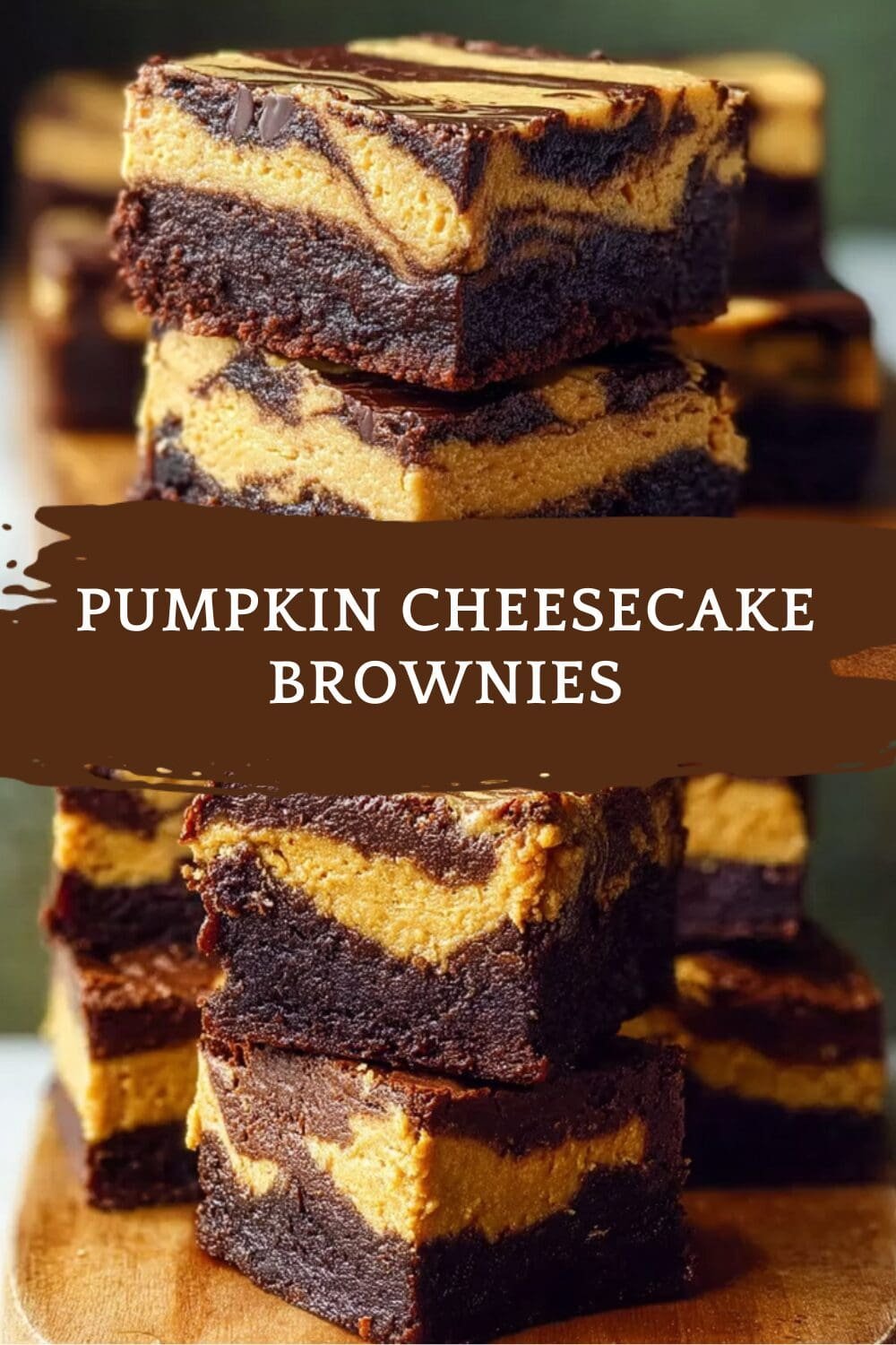 Pumpkin Cheesecake Brownies Recipe With Rich Creamy Swirls 7 Pumpkin Cheesecake Brownies