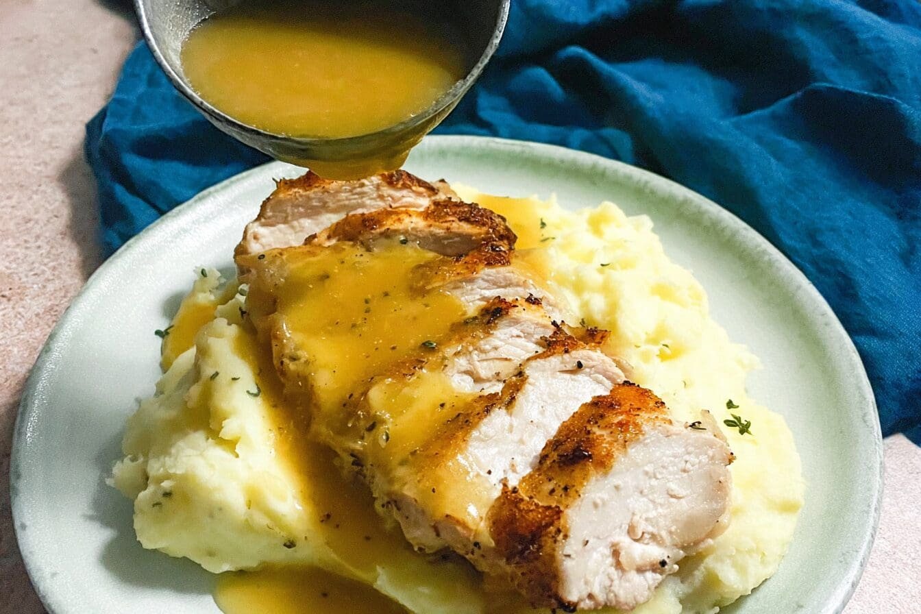 Roasted Garlic Gravy