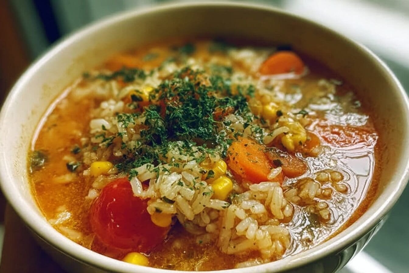Savory Rice Recipe With 3 Easy Ingredients For Quick Meals 6 Savory Soup Rice