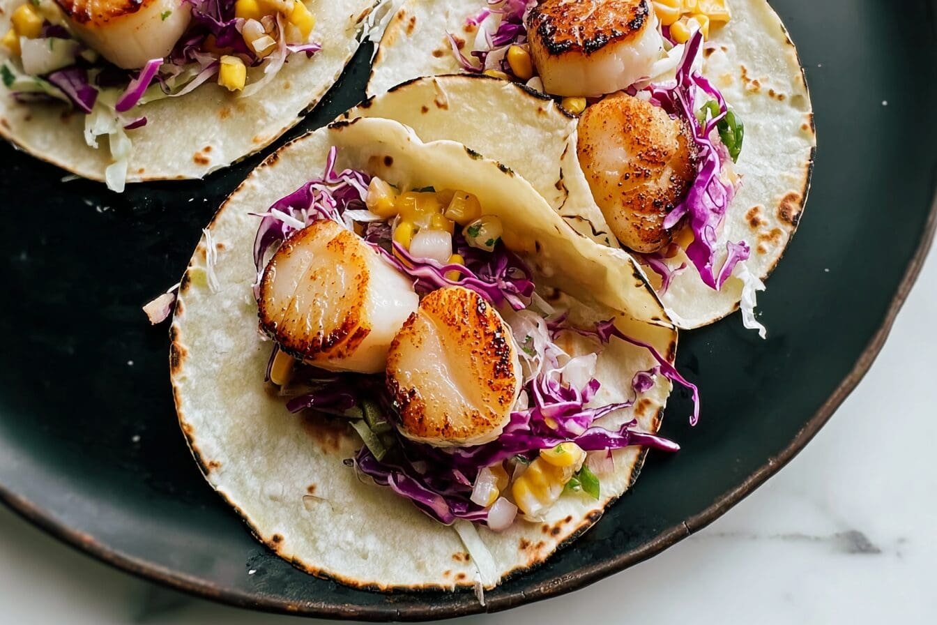 Scallop Tacos