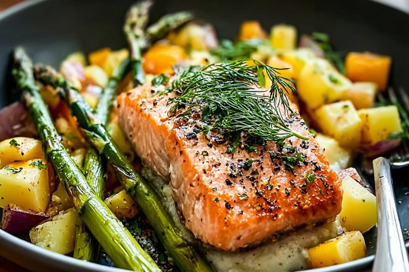 Sheet Pan Salmon