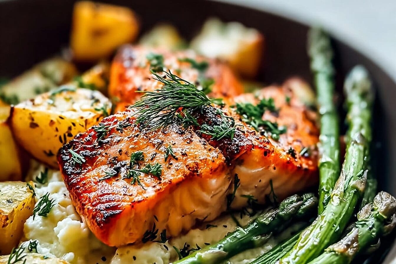 Sheet Pan Salmon