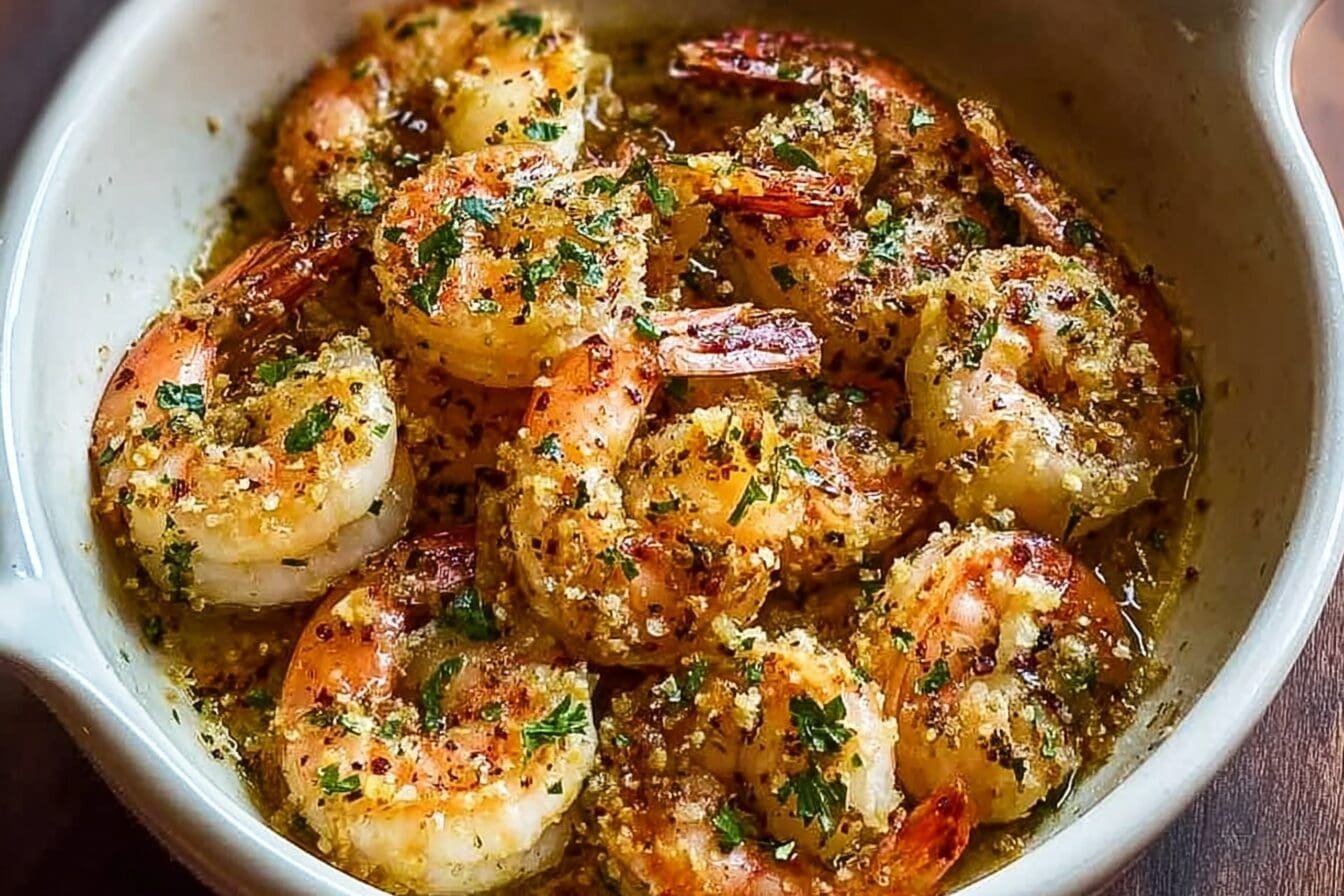 Shrimp Oreganata Recipe With Garlic Breadcrumb Topping 6 Shrimp Oreganata