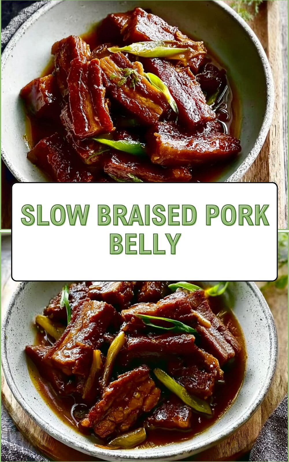 Slow Braised Pork Belly