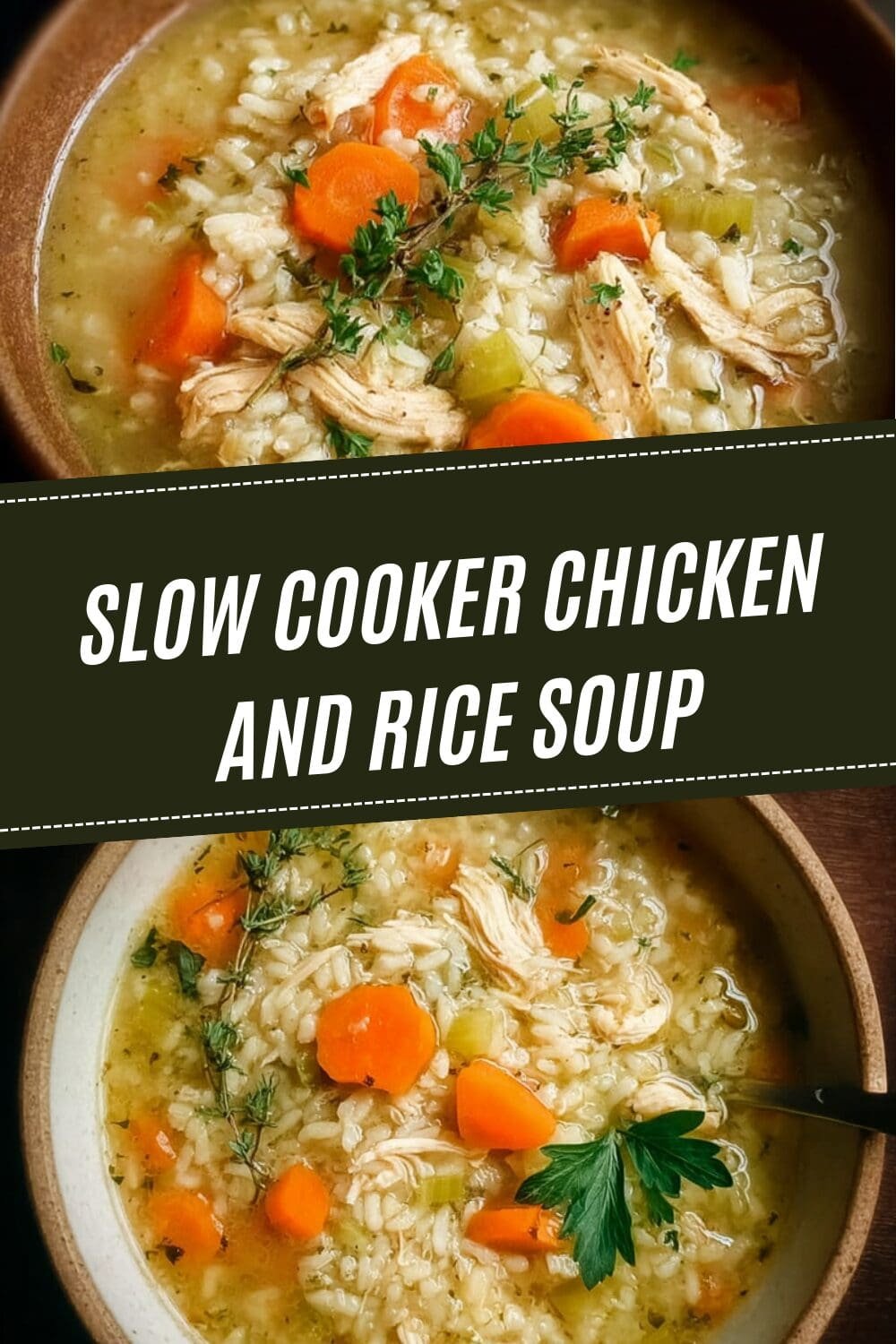 Chicken And Rice Soup Recipe With Comforting Flavors And Simple Ingredients 7 Slow Cooker Chicken And Rice Soup