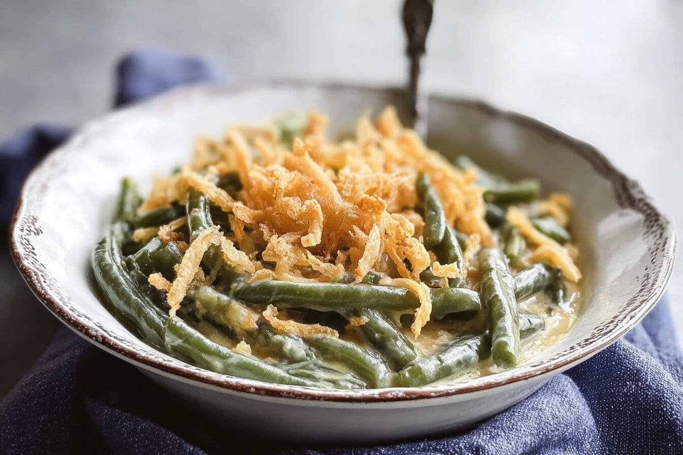 Slow Cooker Green Bean Casserole