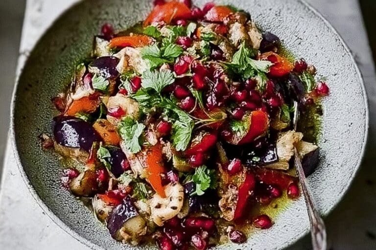 Turkish Smoky Eggplant Salad Recipe With Bold Flavors 8 Smoked Aubergine Salad 100.Png