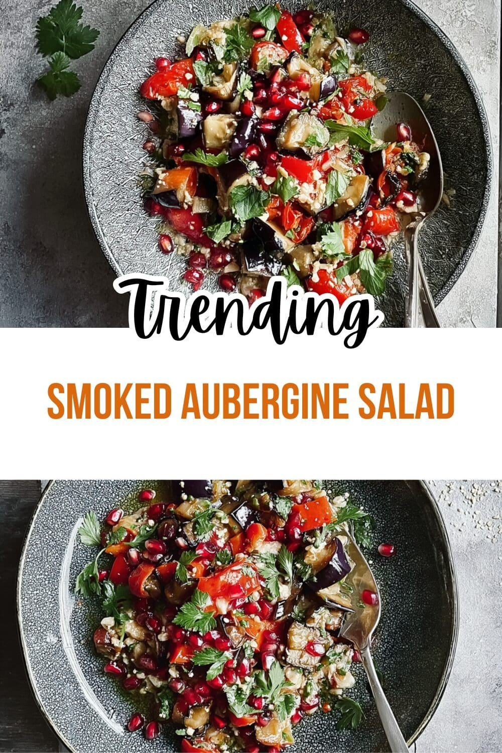 Smoked Aubergine Salad