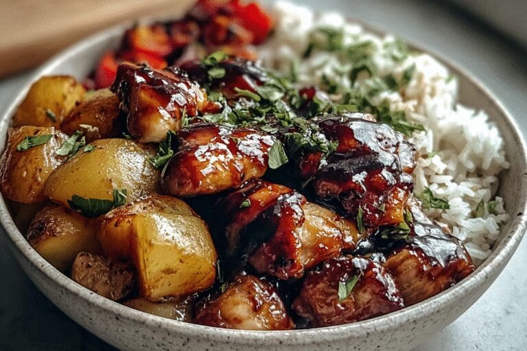 Sticky Glazed Chicken Bowl 99.Png