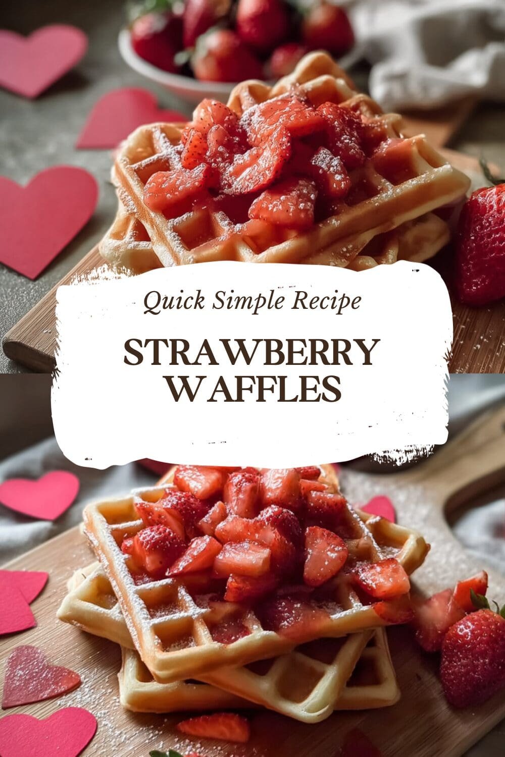 Strawberry Waffles