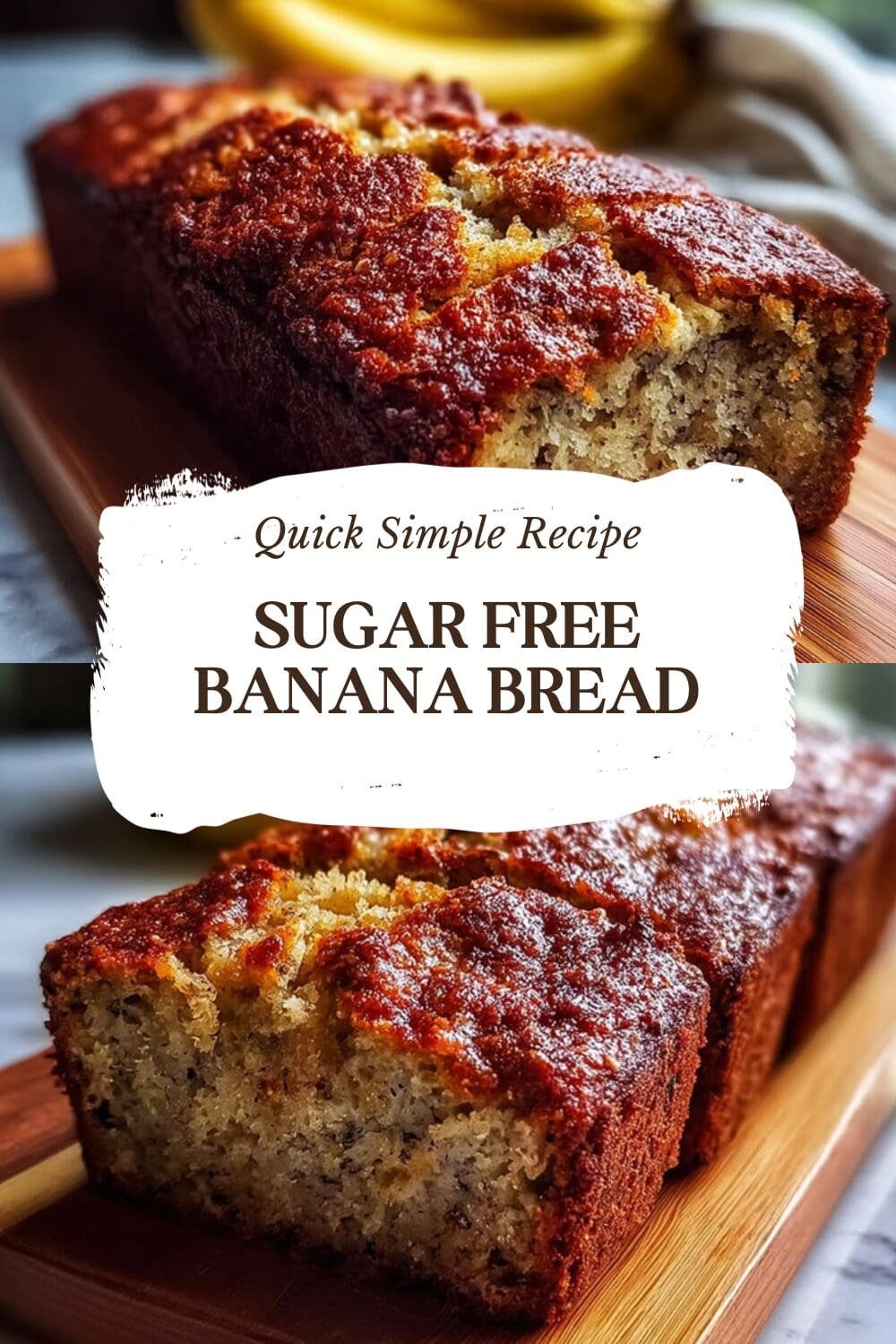 Sugar Free Banana Bread