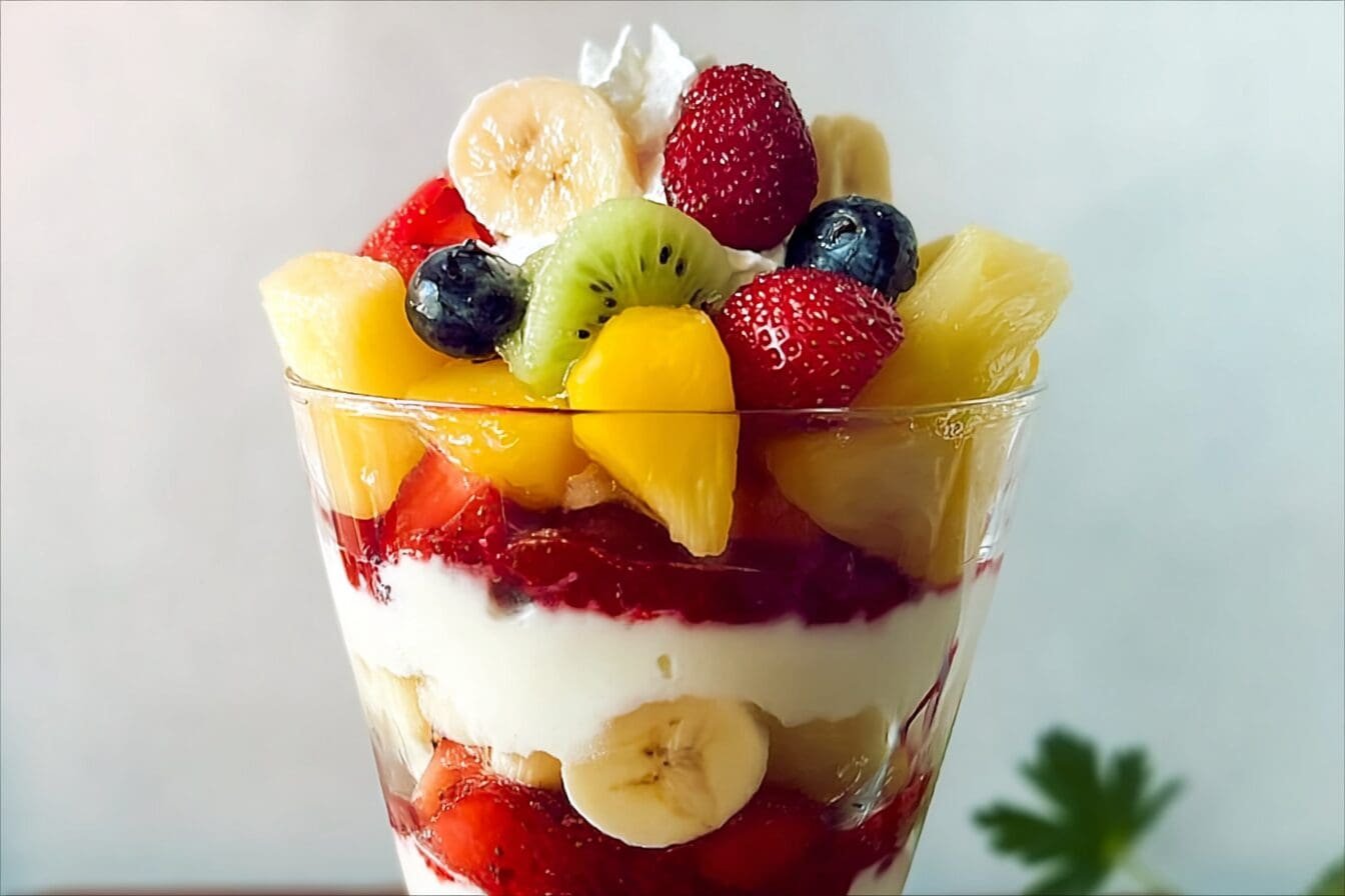 Summer Fruit Trifle