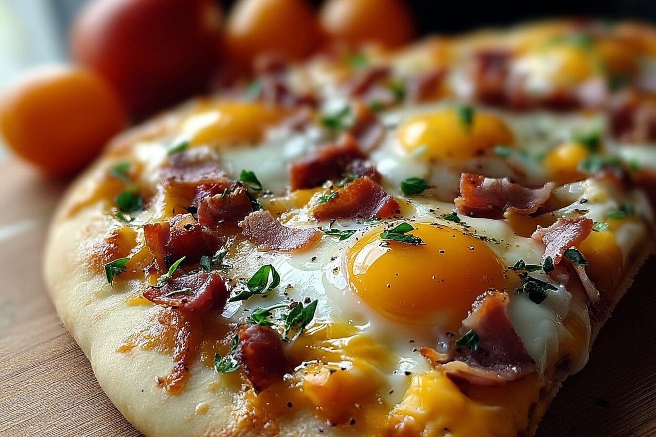 Sunrise Delight Breakfast Pizza