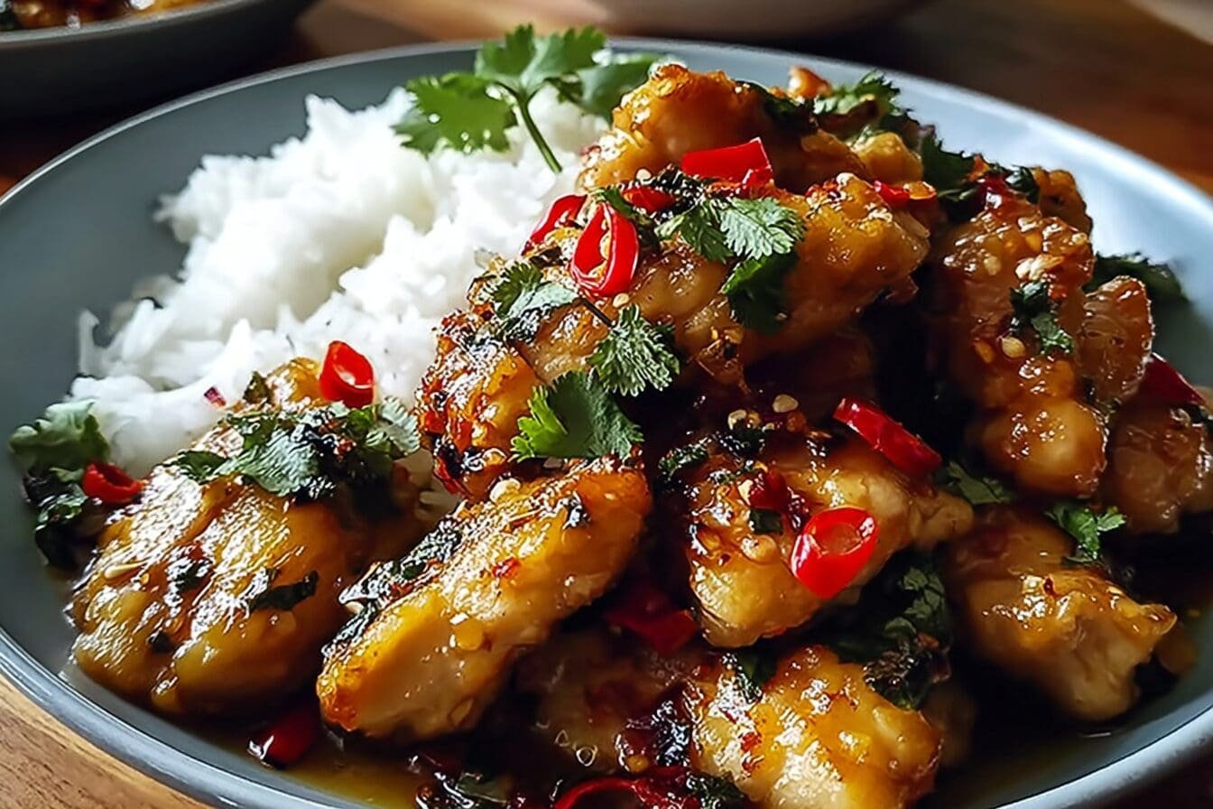 Sweet And Spicy Thai Chicken