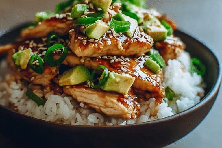 Teriyaki Chicken Avocado Rice 55.Png