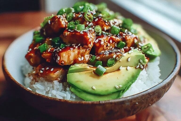 Teriyaki Chicken Avocado Rice Bowl 41.Png