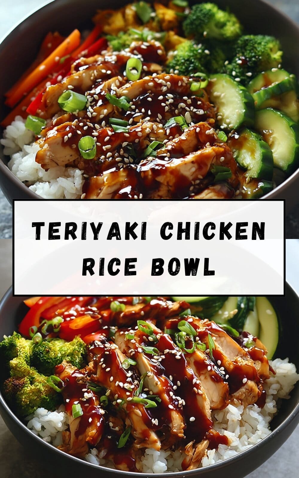Teriyaki Chicken Rice Bowl