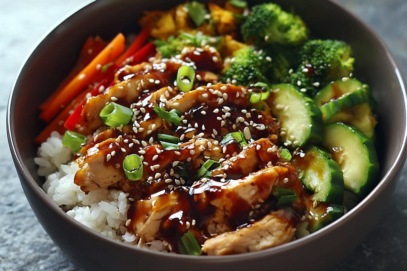 Teriyaki Chicken Rice Bowl