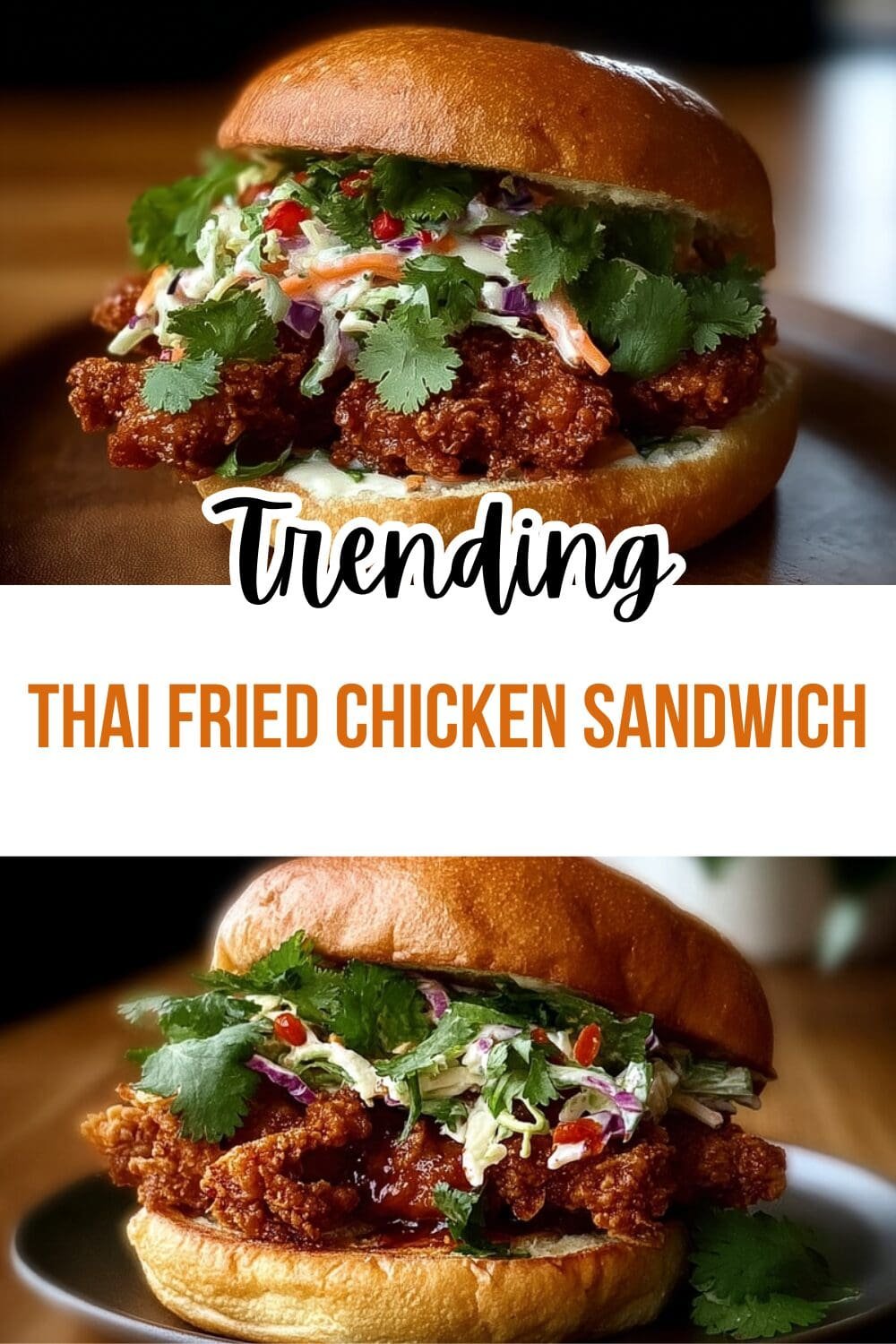 Thai Fried Chicken Sandwich