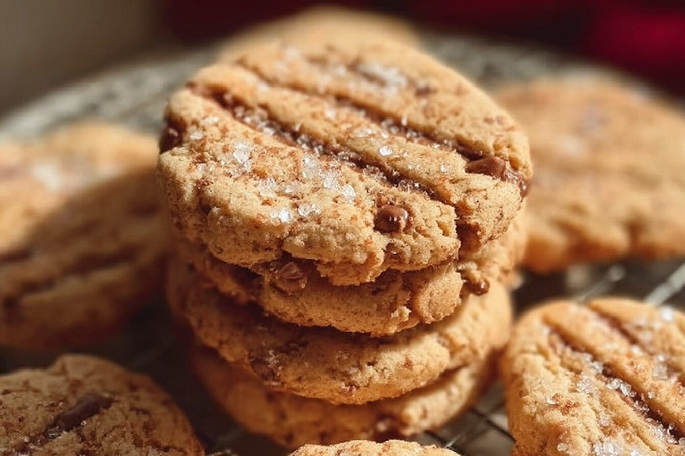 Toffee Butter Icebox Cookies