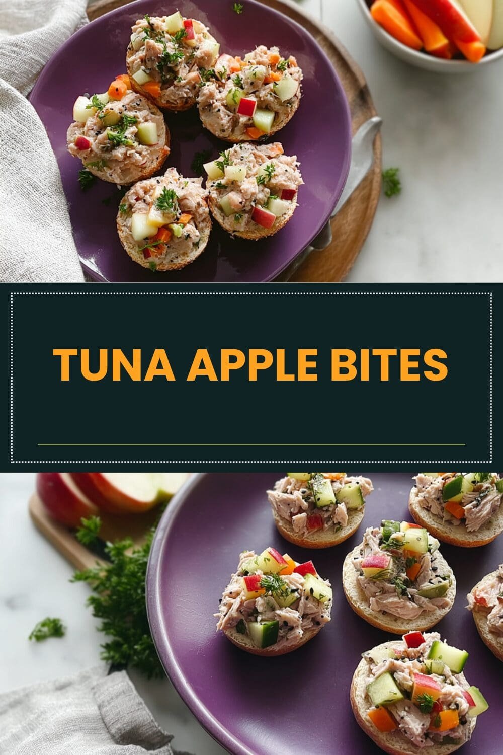 Tuna Apple Bites