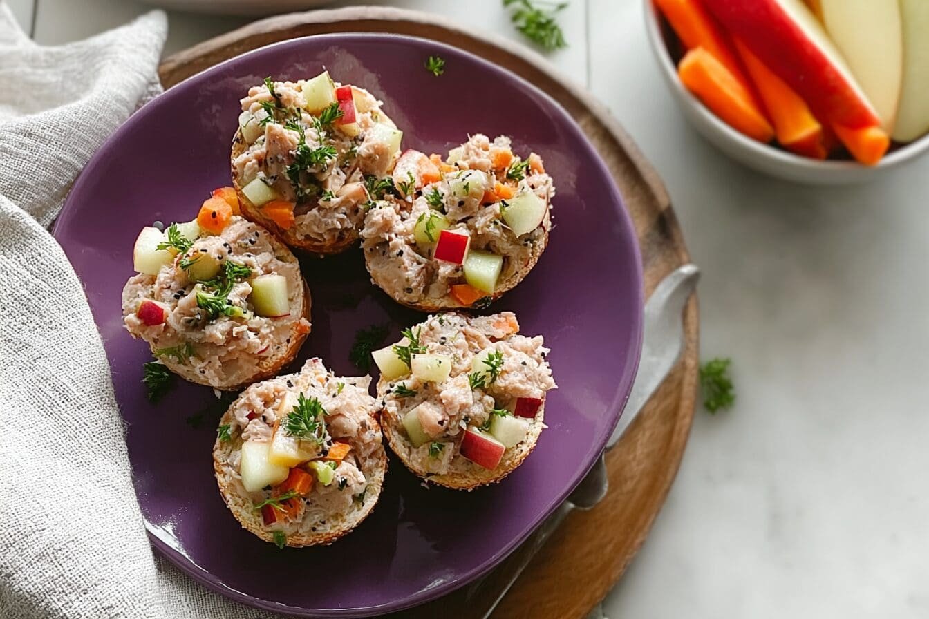 Tuna Apple Bites