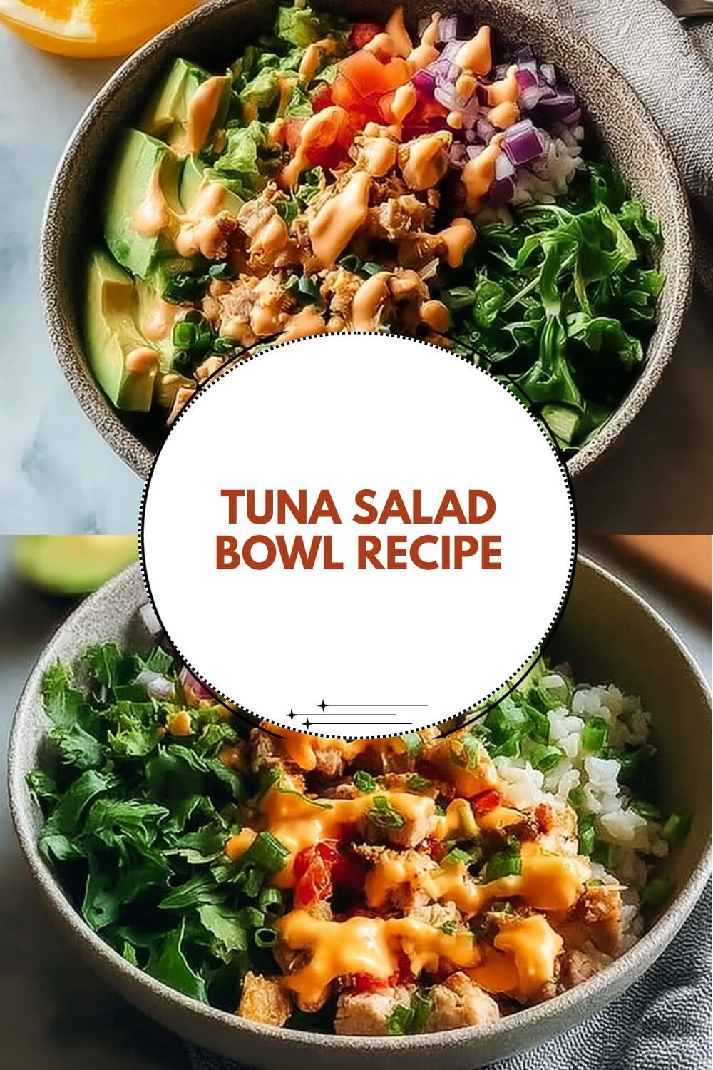 Tuna Salad Bowl Recipe