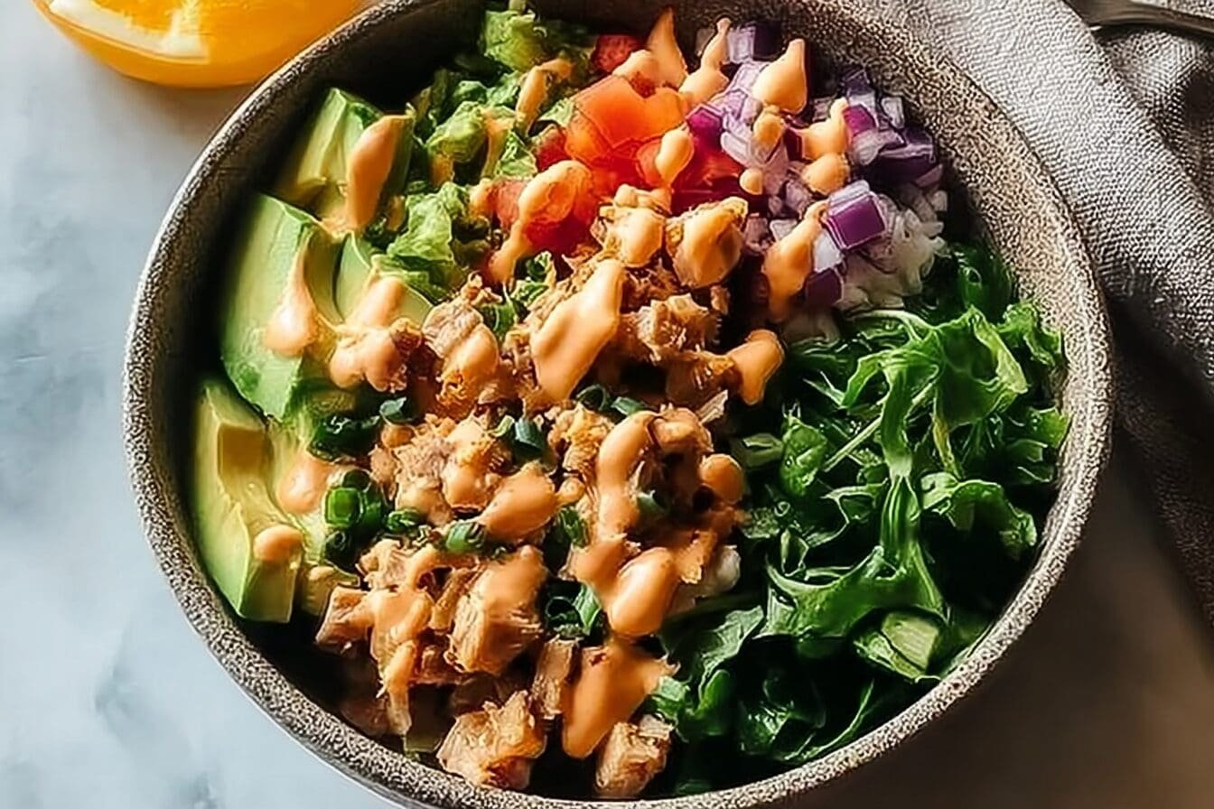 Tuna Salad Bowl Recipe