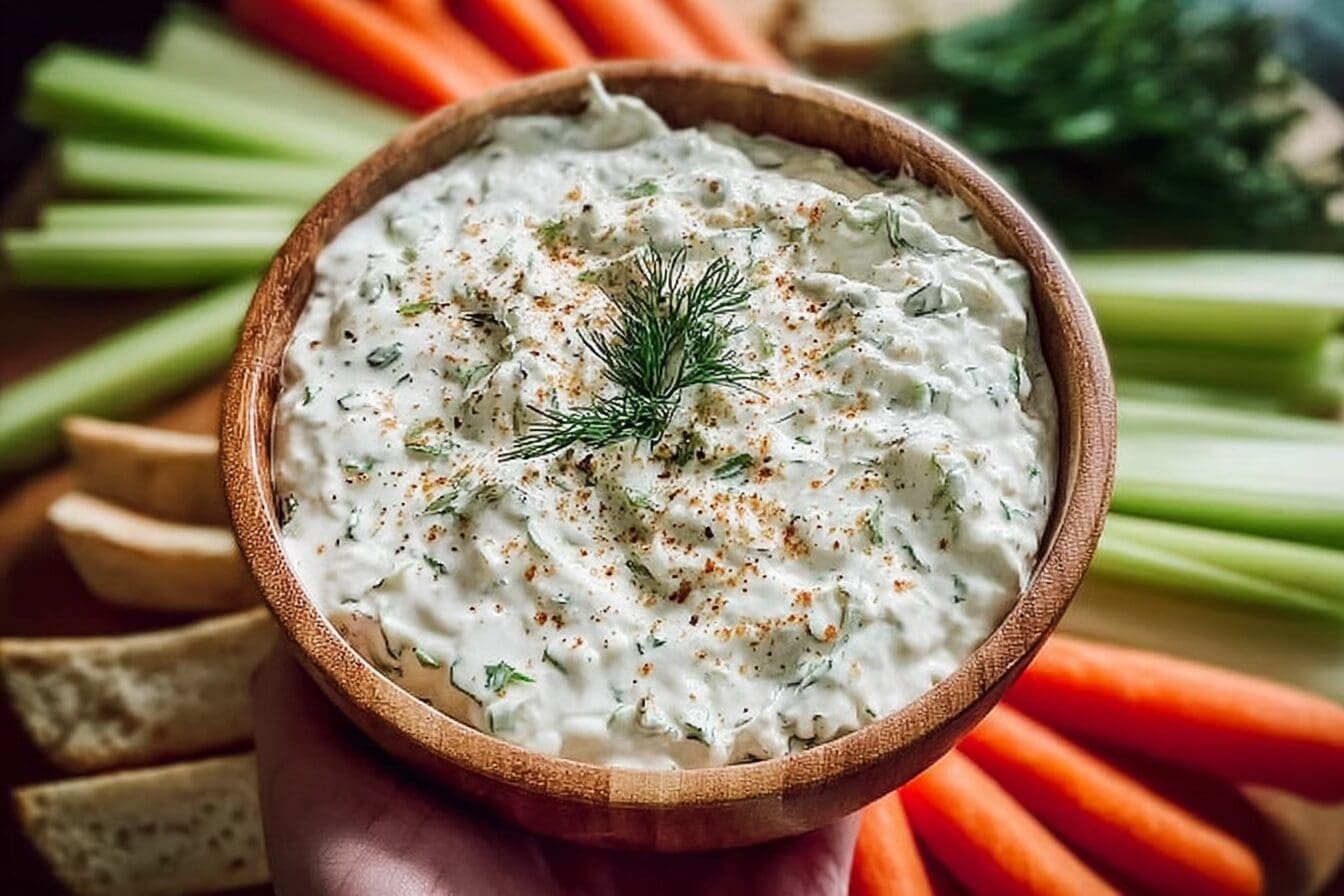Easy Homemade Veggie Dip Recipes For Quick And Fresh Snacks 6 Veggie Dip Recipe