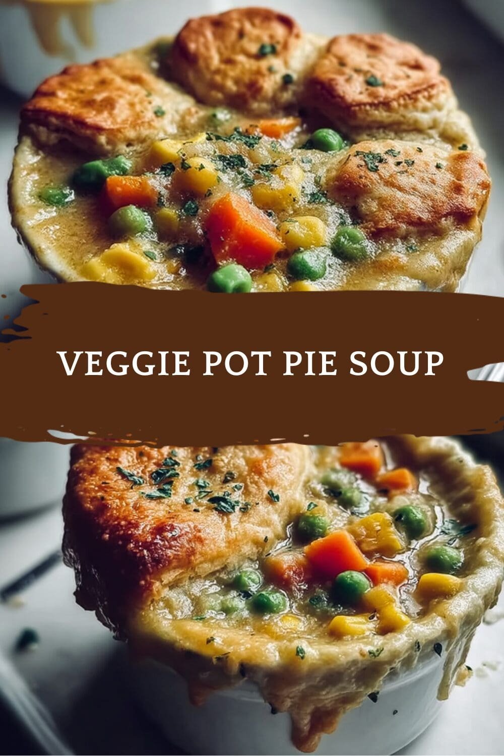 Veggie Pot Pie Soup