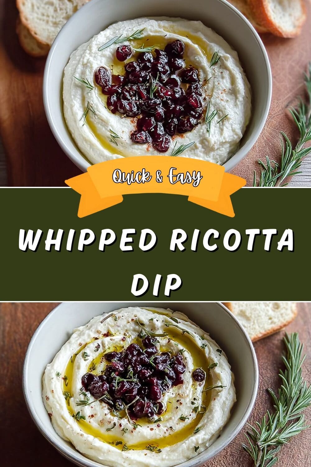 Whipped Ricotta Dip