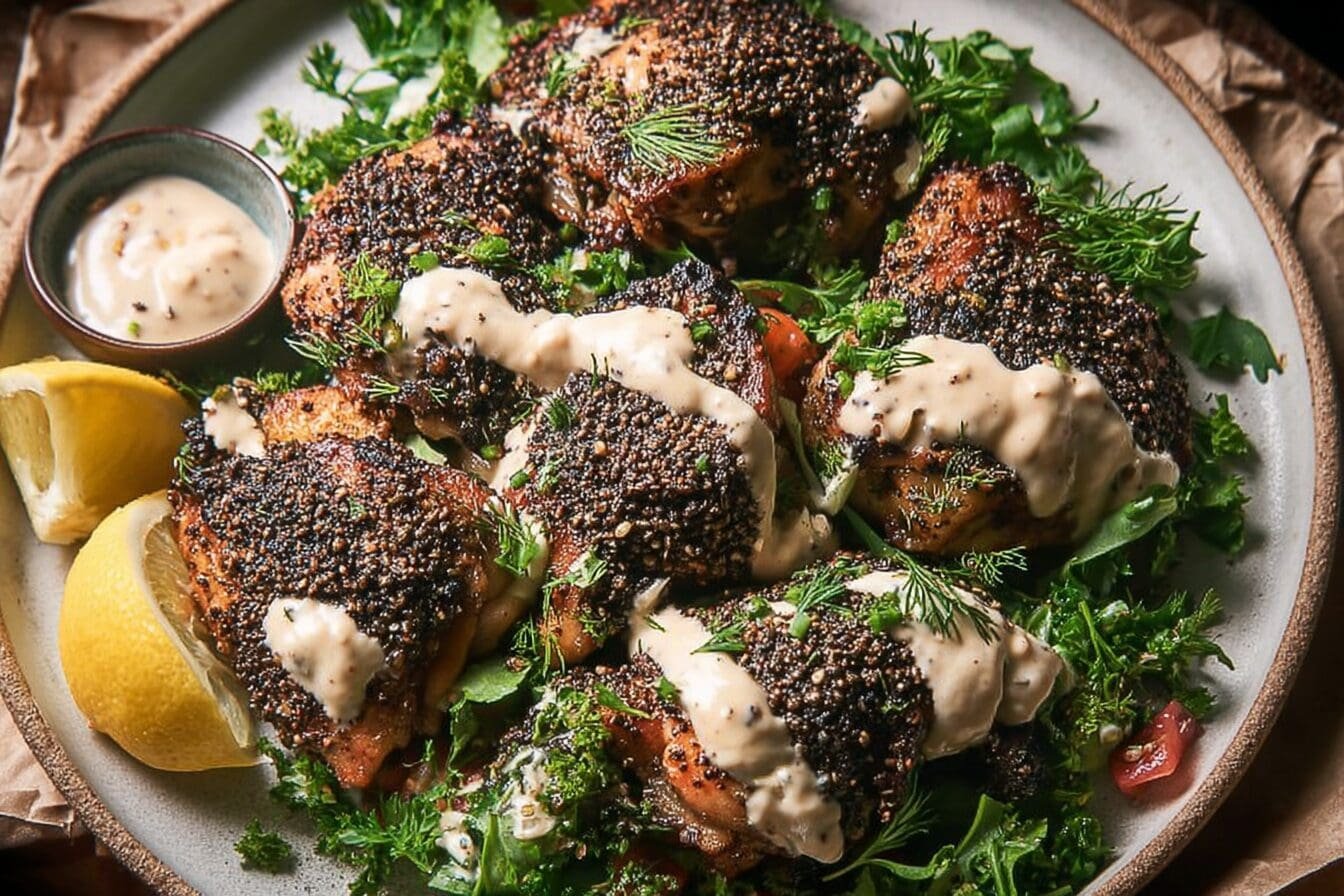 Zaatar Chicken Thighs