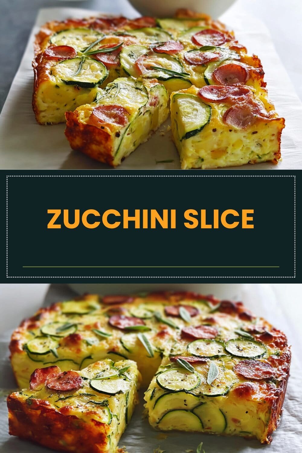 Zucchini Slice
