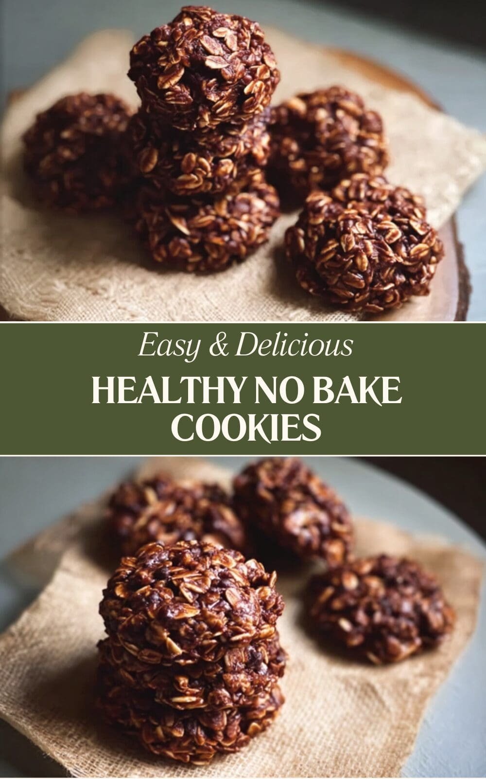 Healthy No Bake Cookies