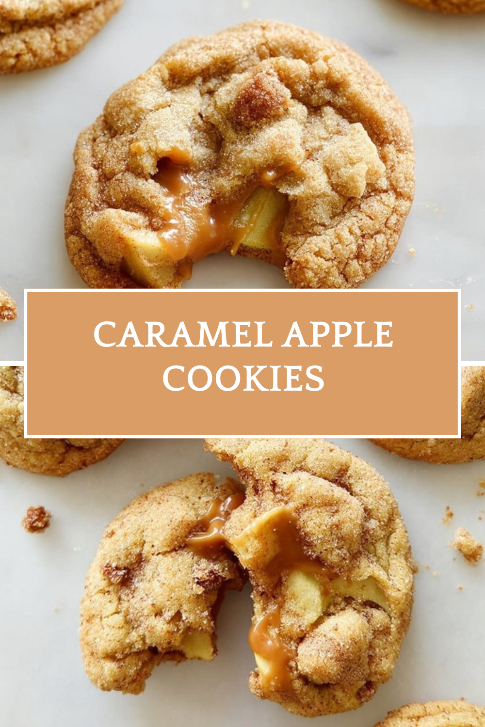 Caramel Apple Cookies