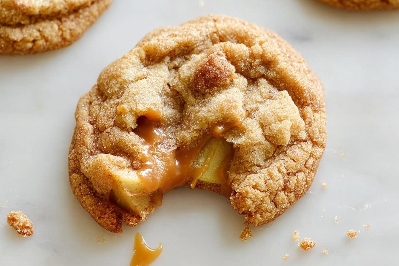 Caramel Apple Cookies