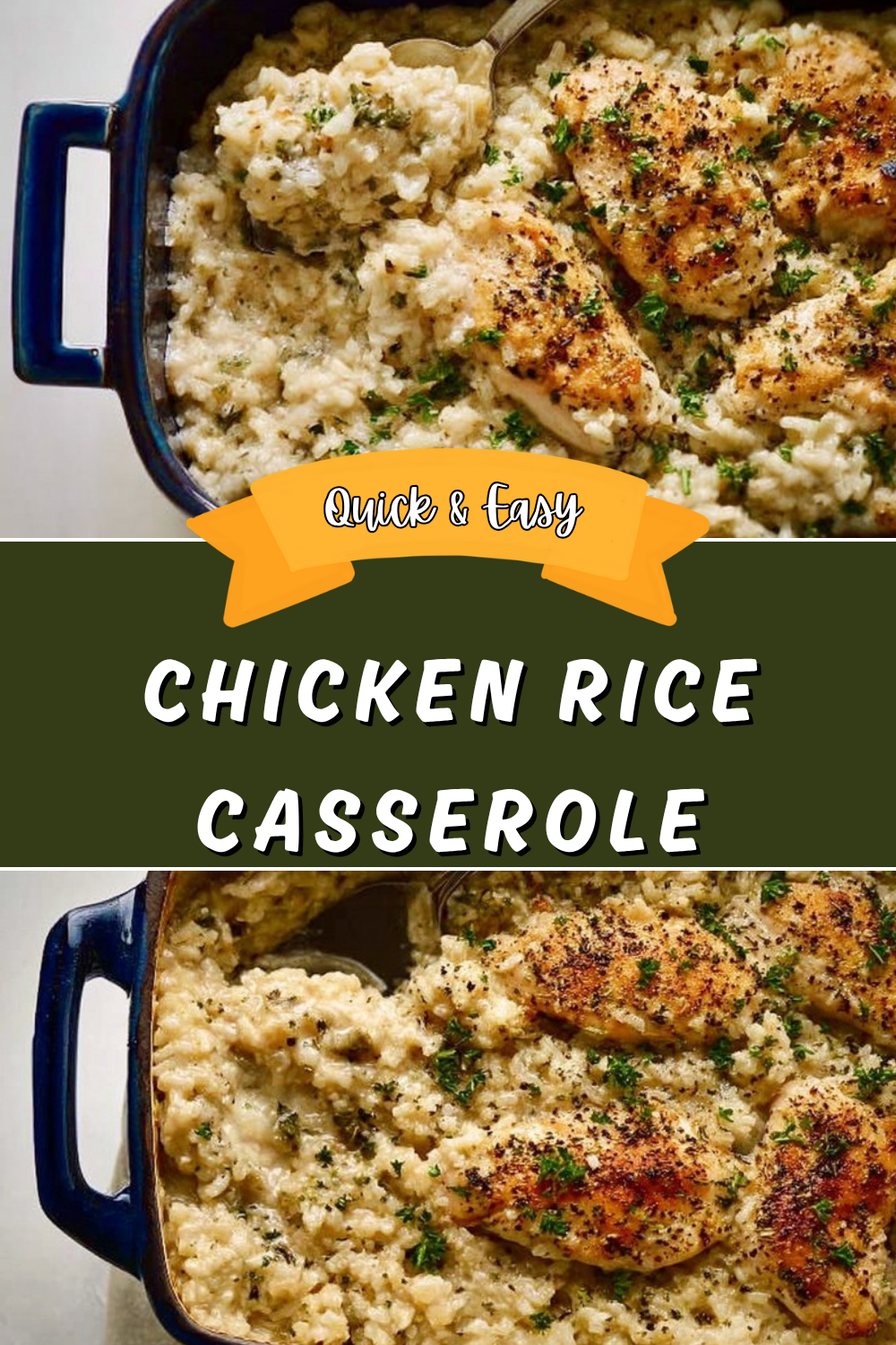 4 Ingredient Chicken Rice Casserole 7 Chicken Rice Casserole