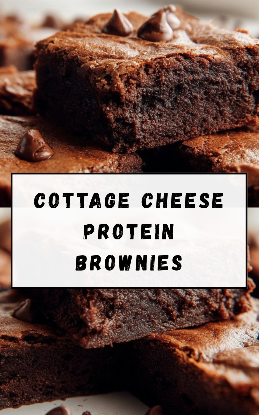 Cottage Cheese Protein Brownies
