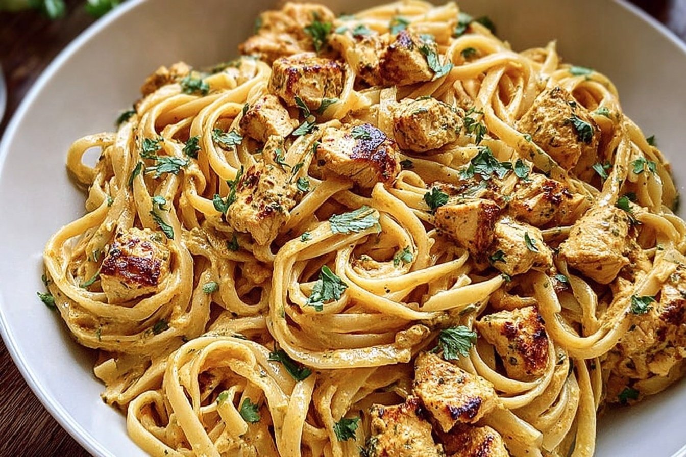 Cowboy Butter Chicken Linguine