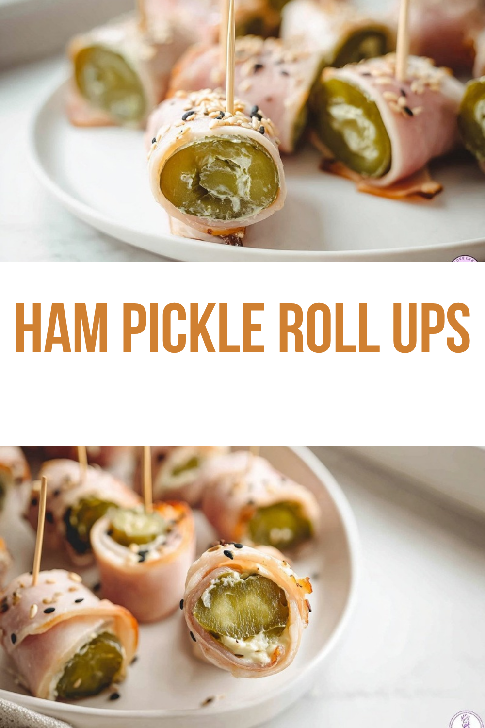 Ham Pickle Roll Ups